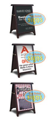 Classic Wooden A Board - Image 3