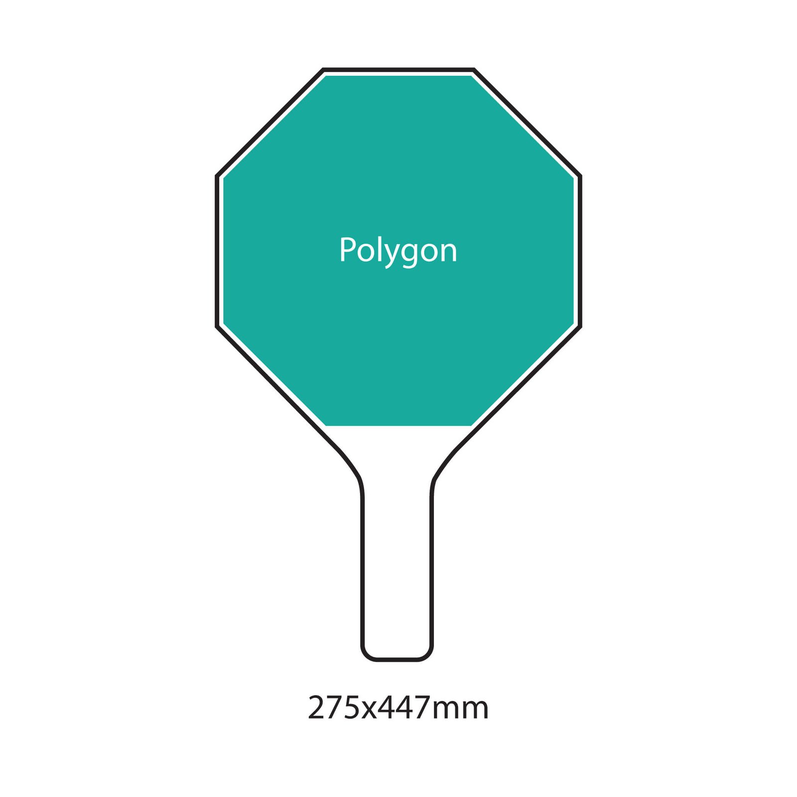 Stop Go Handheld Paddles - Double Sided - Image 2
