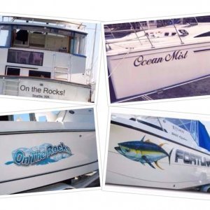 Boat Lettering