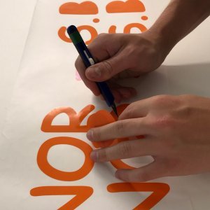 Sticky Lettering for Vehicles, Windows, Walls