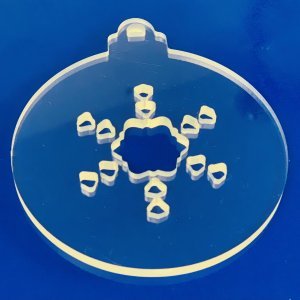 Bauble blank ornate
