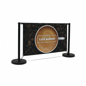 cafe barrier economy 1500 double sided front