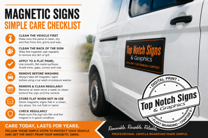 Magnetic Signs Care Checklist